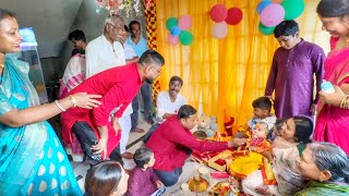 আজ পরীর শুভ অন্নপ্রাশন প্রথমবার আজ আপনাদের পরী অন্ন খেলো♥️♥️♥️ [upl. by Justinian]