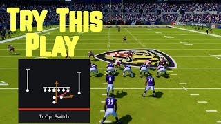 Madden 24 This Is The Best Option Play In The Game [upl. by Yruj]