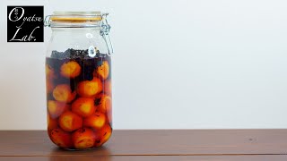 Japanese tradition Pickled Plum UMEBOSHI Recipe  Oyatsu Lab [upl. by Eiramyelhsa406]