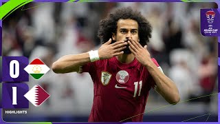 Full Match  AFC ASIAN CUP QATAR 2023™  Tajikistan vs Qatar [upl. by Ecirad562]