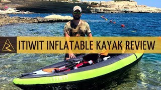 ITIWIT 2 Men Inflatable Kayak  Unboxing and Review  DECATHLON [upl. by Docile]