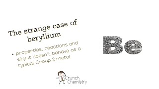 Why are the properties of beryllium so unusual [upl. by Julis]