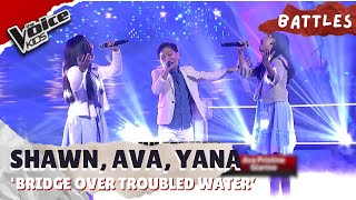 Julesquad shows off their incredible vocal skills with ‘Bridge Over Troubled Water’  The Voice Kids [upl. by Albarran]