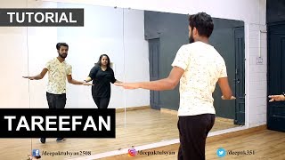 Learn How to dance on quotTAREEFANquot  Step By Step  Deepak Tulsyan  Bollywood Dance Tutorial  Hindi [upl. by Lokin]