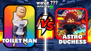 HOW FAR CAN TOILET MAN GET IN 2X SPEED ENDLESS MODE   TOILET TOWER DEFENSE [upl. by Cleave530]