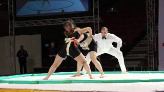 WU  65kg  SemiFinal  Skiba Monika POL vs Nazarenko Olesya RUS [upl. by Hulbig]