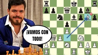 ¡EL VENEZOLANO QUE ES PARTE DE LA ÉLITE 👊 Caruana vs Iturrizaga Aimchess Rapid 2023 [upl. by Kjersti]