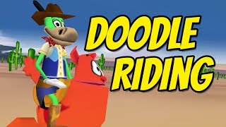 Doodle Riding Toontown Animated Tidbit [upl. by Anilok]