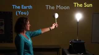 Moon Phases Demonstration [upl. by Irrej]