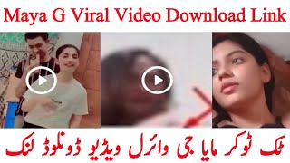 Maya G Viral Video  Maya G TikTok Viral Video  Maya G Video  Technical Pakistan Official [upl. by Bernardi]