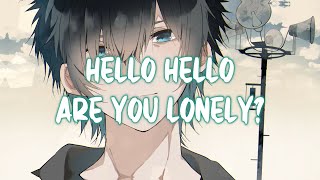 Nightcore  Mr Forgettable David Kushner  Lyrics quothello hello are you lonelyquot [upl. by Madox]