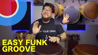 Easy Funk Groove  Eric Perez [upl. by Keil267]