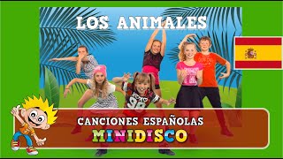 LOS ANIMALES  Canciones Infantiles  Aprende el Baile  Mini Disco [upl. by East98]