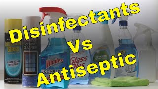 Disinfectant vs Antiseptic [upl. by Deonne828]