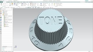 SIEMENS NX 10  HOW TO CREATE 3D TEXT IN MODEL [upl. by Buckley]