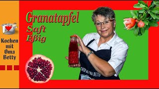 GRANATAPFEL  eine der gesündesten Powerfrüchte der Welt [upl. by Catharine]