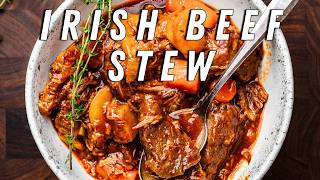 Irish Beef Stew  Easy Comforting One Pot Recipe [upl. by Constantia]