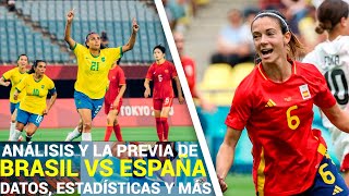 La Previa  BRASIL VS ESPAÑA  Juegos Olimpicos  Olimpiadas 2024 SEMIFINALES [upl. by Cattier]