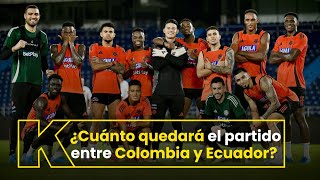 Eliminatoria Mundial 2026 Previa del partido Colombia vs Ecuador en Barranquilla [upl. by Naivad]