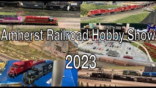 Amherst Railroad Hobby Show 2023 [upl. by Nnyluqcaj971]