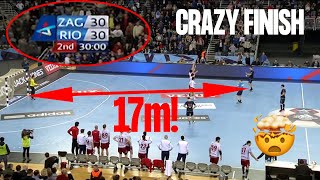 Is this the CRAZIEST ending to a handball match ever [upl. by Aynwad]