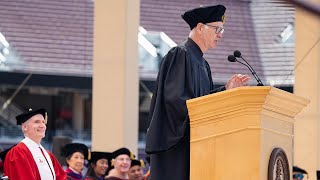 2023 Stanford Commencement speech by John McEnroe [upl. by Aschim]