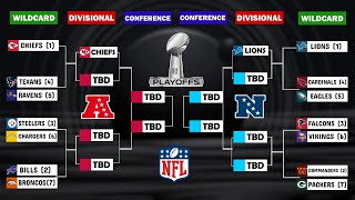 2025 NFL Playoff Bracket Current Picture of Week 10 [upl. by Aztinaj]