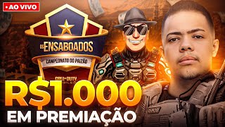 🔴HOJE TEM CAMPEONATO DOS ENSABOADOS 2130 [upl. by Yud]