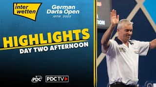 Day Two Afternoon Highlights  2022 Interwetten German Darts Open [upl. by Li]