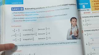 Estimating products of fractions and mixed number ملغي [upl. by Nwahsaj]