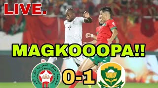 HIGHLIGHTS Bafana Bafana 10 Morocco Live Goals Highliths Magkopa Scored [upl. by Ebeohp648]