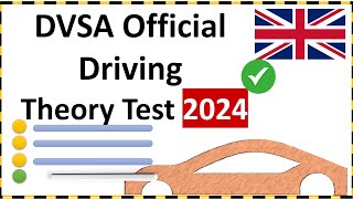 2024 DVSA Driving Theory Test [upl. by Aremaj]