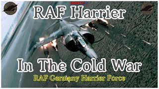 RAF Harrier In The Cold War  RAF Germany Harrier Force  harrier coldwar russia raf germany [upl. by Sirred568]