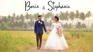 Boris amp Stephanie  Goan wedding Highlights  Robin Estudios Navelim [upl. by Akamaozu816]