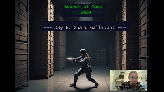 Advent of Code day 6 Movements in grid [upl. by Ariom]