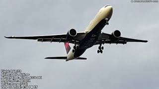 Delta Airlines A330NEO Approaching JFK Intl Airport Runway 22L [upl. by Laden]