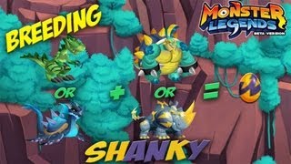 Monster Legends  How To Get Shanky  Combat [upl. by Nahraf]