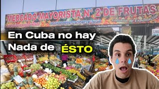 Mercado de Frutas más GRANDE DEL MUNDO  Perú 🇵🇪 Cubano Reacciona 🇨🇺 [upl. by Eesak]