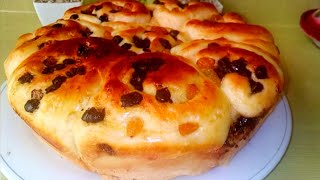 recettes Brioche sans pétrissage sans Beurre [upl. by Ellinehc29]