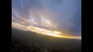 Naugala Sri Lanka Aerial view in sunset shot on FPV [upl. by Hildagard392]