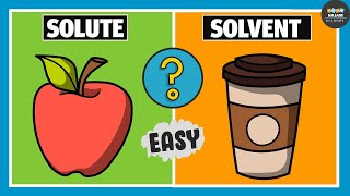 Difference Between Solute and Solvent  Chemistry [upl. by Yerbua]