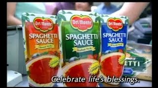 Del Monte Spaghetti Sauce Tvc 30s 2006 [upl. by Notliw]