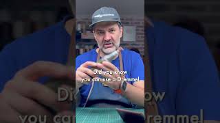 quick leather working tip with Dieselpunkro leathercrafttutorials [upl. by Turpin276]