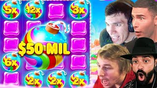 BEST CASINO COMEBACKS EVER Top 10 Ayezee Roshtein Trainwreckstv [upl. by Amara592]