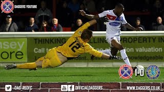 HIGHLIGHTS Dagenham amp Redbridge v Macclesfield Town 241017 [upl. by Anahpets104]