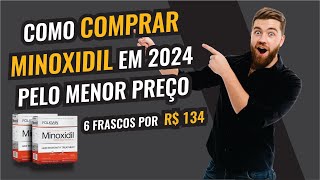 Como comprar Minoxidil Foligain ou Kirkland na BIOVEA [upl. by Reider135]