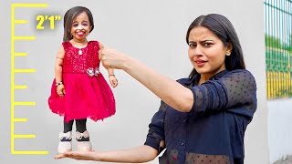 I Spent 24 Hours with the Worlds Shortest Woman [upl. by Llerrot]