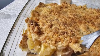 Recette du crumble aux pommes 🍎 [upl. by Nalla577]