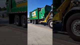 AutocarHeil Side Loader twofers amp some tricks garbagetrucks [upl. by Names]