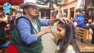 Haciendo la Limpia Espiritual y Purificación en Cuenca Ecuador [upl. by Gayler]